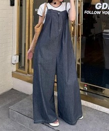 FAVORITO（ファヴォリート）の「デニムサロペット（サロペット/オーバーオール）」