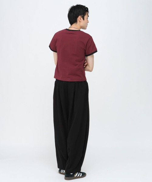 3.3 Field Trip （3.3フィールドトリップ）の「3.3 Field Trip／リンガータイトＴ（Tシャツ/カットソー・メンズ・ブラック/ワイン・LARGE/MEDIUM）」の6枚目の写真