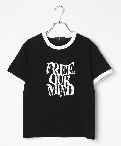 3.3 Field Trip （3.3フィールドトリップ）の「3.3 Field Trip／リンガータイトＴ（Tシャツ/カットソー・メンズ・ブラック/ワイン・LARGE/MEDIUM）」の14枚目の写真