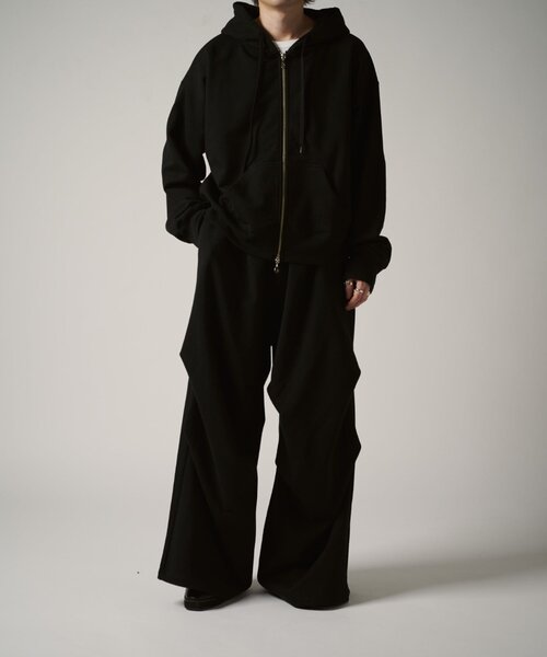 Lui's(ルイス)の「ハイゲージヘビースウェットパンツ(スウェットパンツ・メンズ・ブラック/グレー・S/M)」の20枚目の写真