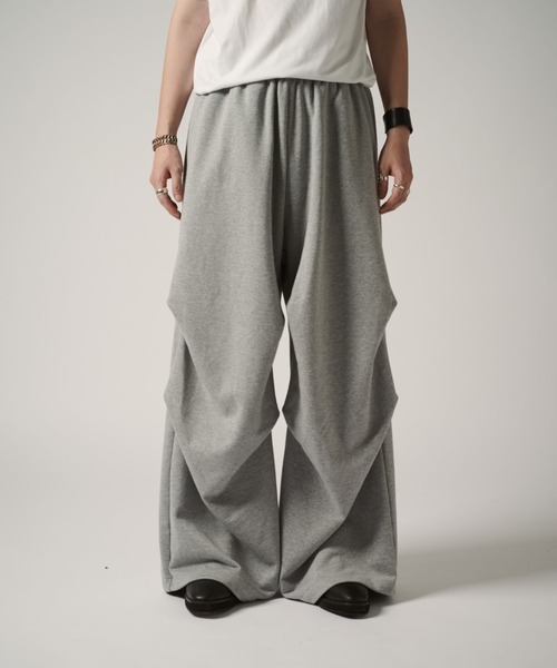 Lui's(ルイス)の「ハイゲージヘビースウェットパンツ(スウェットパンツ・メンズ・ブラック/グレー・S/M)」の2枚目の写真