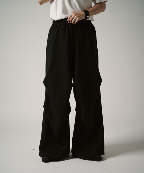 Lui's(ルイス)の「ハイゲージヘビースウェットパンツ(スウェットパンツ・メンズ・ブラック/グレー・S/M)」の1枚目の写真