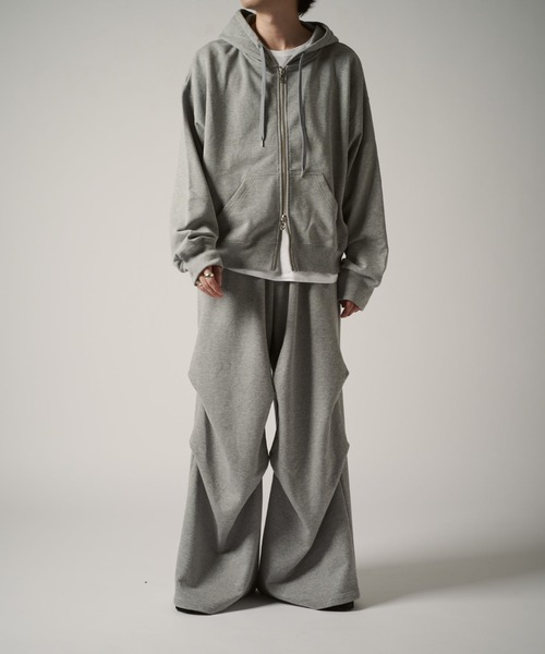 Lui's(ルイス)の「ハイゲージヘビースウェットパンツ(スウェットパンツ・メンズ・ブラック/グレー・S/M)」の9枚目の写真