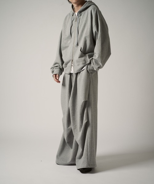 Lui's(ルイス)の「ハイゲージヘビースウェットパンツ(スウェットパンツ・メンズ・ブラック/グレー・S/M)」の10枚目の写真