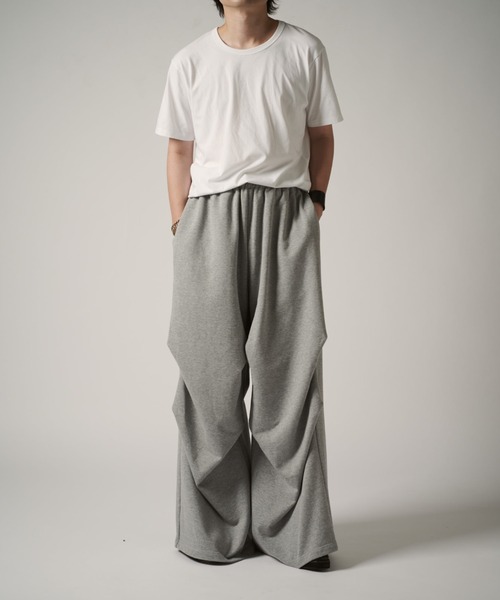 Lui's(ルイス)の「ハイゲージヘビースウェットパンツ(スウェットパンツ・メンズ・ブラック/グレー・S/M)」の13枚目の写真