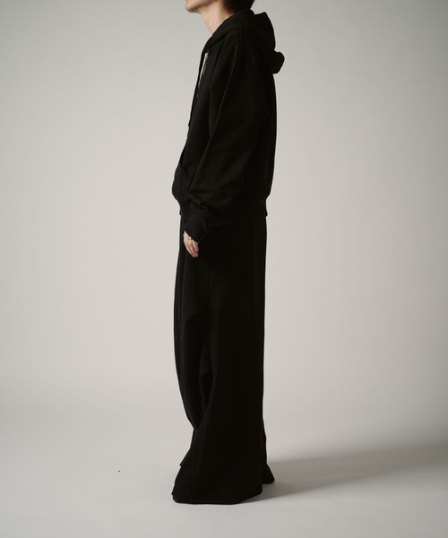 Lui's(ルイス)の「ハイゲージヘビースウェットパンツ(スウェットパンツ・メンズ・ブラック/グレー・S/M)」の4枚目の写真