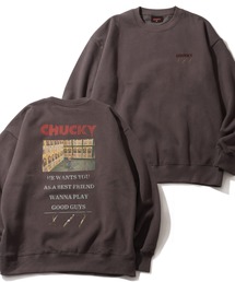 【シネマコレクション】アソートデザイン ユーズド風 クルーネックスウェット(ユニバーサル・ワーナー・ディズニー) 裏起毛