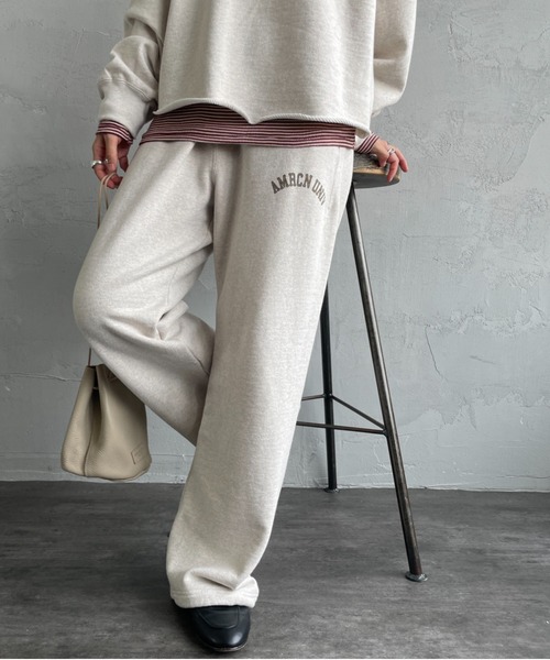 AMERICANA/アメリカーナ】 スウェットパンツ
¥17,600税込 WEB先行予約】[Americana/アメリカーナ] 別注 カレッジロゴ