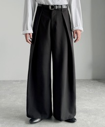 Classical Origin(NVJIW)́yClassical OriginzuQ̗̃VGbgBvC^bNChtAXbNX^In-Tuck Design Wide Flared Pants(XbNX)