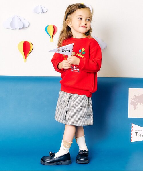 apres les cours(アプレレクール)の「tiny bear 3柄アソートソックス(ソックス/靴下・キッズ・レッド/ネイビー/オフホワイト・21/15 /18/12)」の11枚目の写真