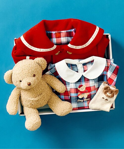 apres les cours(アプレレクール)の「tiny bear 3柄アソートソックス(ソックス/靴下・キッズ・レッド/ネイビー/オフホワイト・21/15 /18/12)」の15枚目の写真