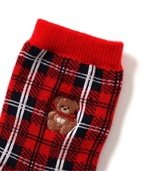apres les cours(アプレレクール)の「tiny bear 3柄アソートソックス(ソックス/靴下・キッズ・レッド/ネイビー/オフホワイト・21/15 /18/12)」の18枚目の写真