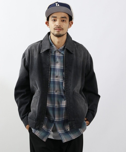 BAYFLOW（ベイフロー）の「[セットアップ可]ジップデニムジャケット（デニムジャケット・メンズ・ブラック/ダークブルー・MEDIUM/LARGE）」の7枚目の写真