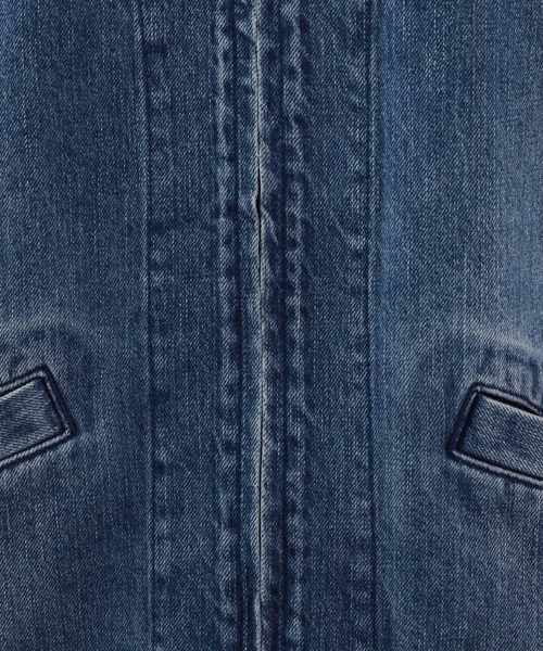 BAYFLOW（ベイフロー）の「[セットアップ可]ジップデニムジャケット（デニムジャケット・メンズ・ブラック/ダークブルー・MEDIUM/LARGE）」の14枚目の写真