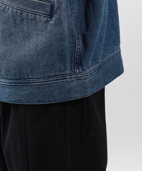 BAYFLOW（ベイフロー）の「[セットアップ可]ジップデニムジャケット（デニムジャケット・メンズ・ブラック/ダークブルー・MEDIUM/LARGE）」の20枚目の写真