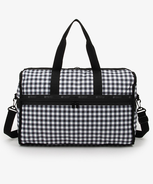 LeSportsac(レスポートサック)の「DELUXE LG WEEKENDER クラシカルギンガム(ボストンバッグ・レディース・ブラック・FREE)」の7枚目の写真
