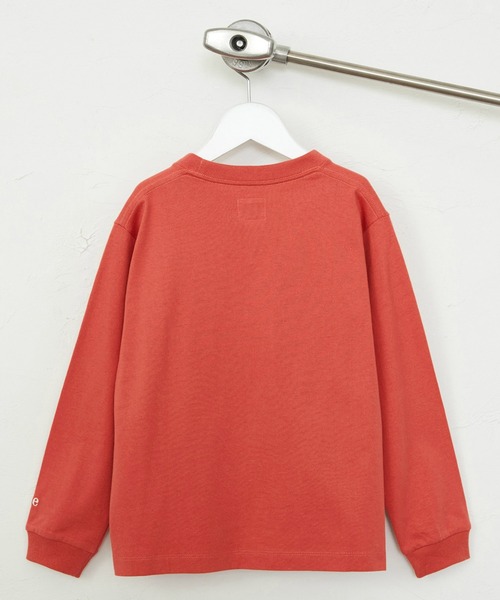 Lee(リー)の「Lee/リー【110-150cm】キッズ ワッペンポケット長袖Tシャツ/ロンT/長袖Tシャツ(Tシャツ/カットソー・キッズ・チャコール/レッド/グリーン・110/120/130/150/140)」の10枚目の写真
