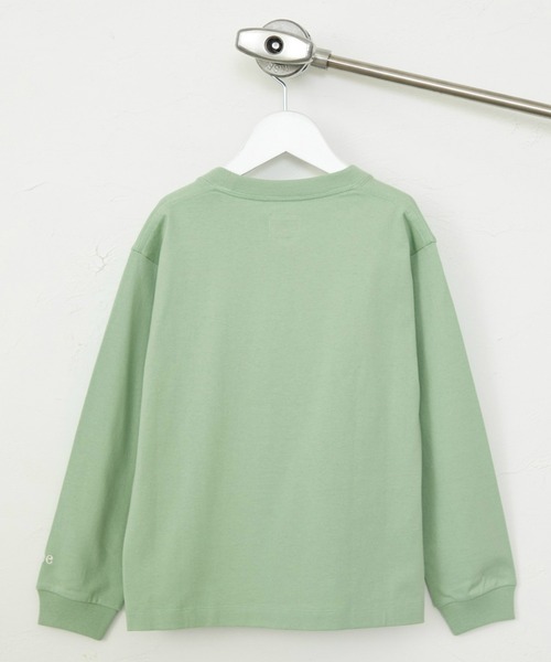 Lee(リー)の「Lee/リー【110-150cm】キッズ ワッペンポケット長袖Tシャツ/ロンT/長袖Tシャツ(Tシャツ/カットソー・キッズ・チャコール/レッド/グリーン・110/120/130/150/140)」の13枚目の写真