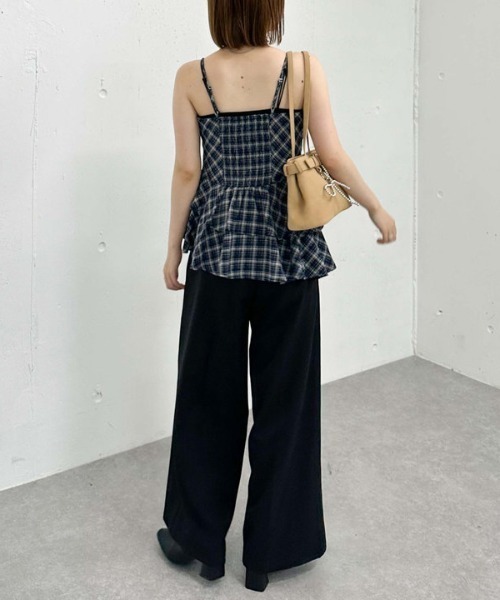 archives（アルシーヴ）の「チェックアシメチュニック（シャツ/ブラウス・レディース・ブラック/ネイビー・MEDIUM）」の12枚目の写真