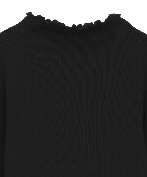 新品タグ付き　Bilitis dix-sept ans ウールニット　黒　秋冬 Bilitis dix-sept ans(ビリティスディセッタン) 25A/W Puff Sleeve