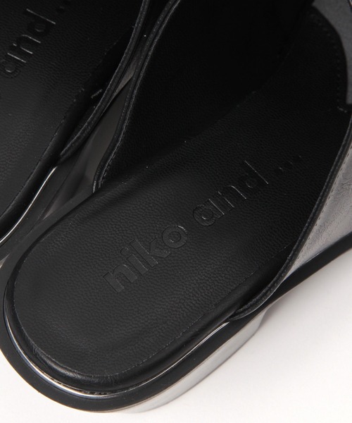 niko and...（ニコアンド）の「オリジナルウエスタンミュール（その他シューズ・レディース・ブラック/ブラウン・LARGE/MEDIUM）」の7枚目の写真