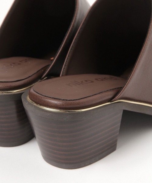 niko and...（ニコアンド）の「オリジナルウエスタンミュール（その他シューズ・レディース・ブラック/ブラウン・LARGE/MEDIUM）」の9枚目の写真