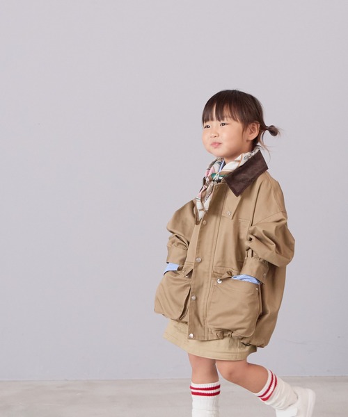 LOWRYS FARM（ローリーズファーム）の「ダイケイミニスカート　588005（スカート・キッズ・ブラック/ベージュ・110cm/120cm/130cm/140cm/150cm）」の19枚目の写真