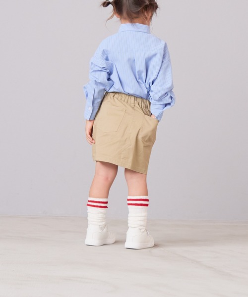 LOWRYS FARM（ローリーズファーム）の「ダイケイミニスカート　588005（スカート・キッズ・ブラック/ベージュ・110cm/120cm/130cm/140cm/150cm）」の21枚目の写真