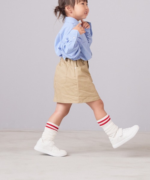 LOWRYS FARM（ローリーズファーム）の「ダイケイミニスカート　588005（スカート・キッズ・ブラック/ベージュ・110cm/120cm/130cm/140cm/150cm）」の20枚目の写真