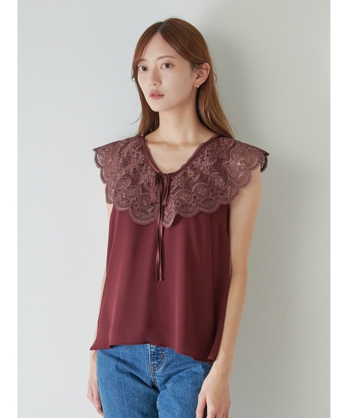 SNIDEL - ★新品未使用★ snidel レースエンブロイダリーブラウス SNIDEL（スナイデル）の「エンブロイダリーブラウス（シャツ