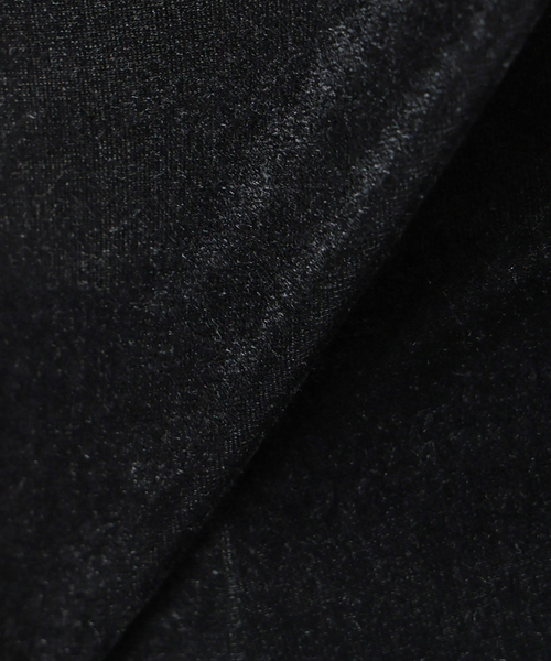 洗える】ベロアドレープカットソー（Tシャツ/カットソー）｜La