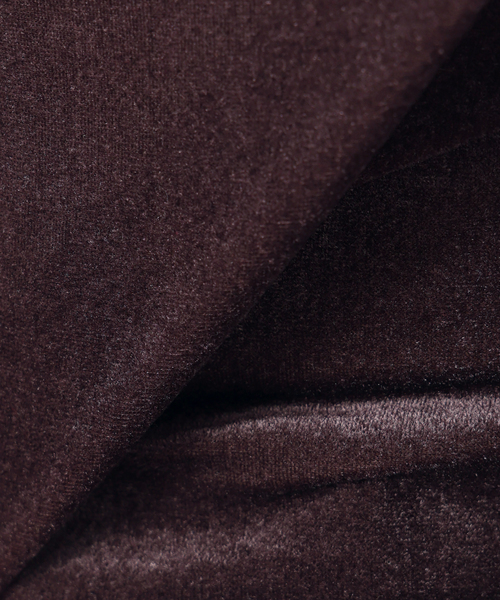 洗える】ベロアドレープカットソー（Tシャツ/カットソー）｜La