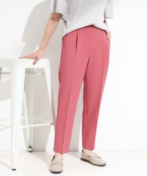 SHOO・LA・RUE | 【洗える/SS-LL/美脚シルエット】すっきりきれい見え テーパードパンツ(その他パンツ)