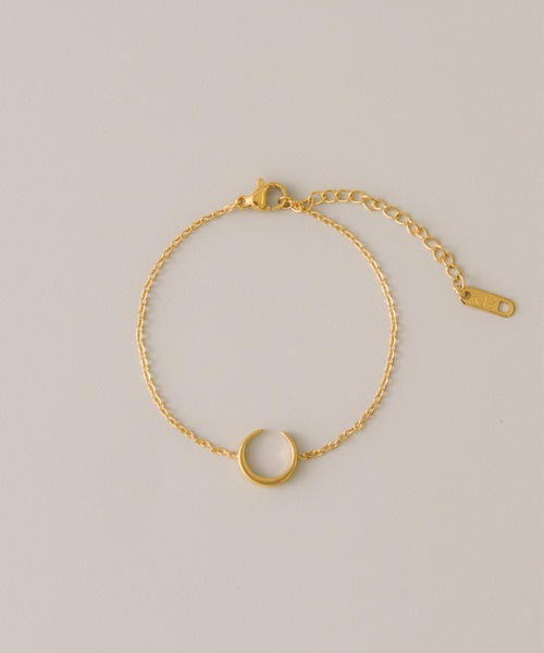 muku(ムク)の「BRACELET/NEW MOON(ブレスレット・レディース・ゴールド・FREE)」の5枚目の写真