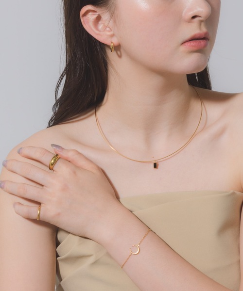 muku(ムク)の「BRACELET/NEW MOON(ブレスレット・レディース・ゴールド・FREE)」の3枚目の写真