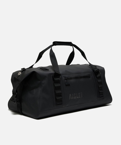AIGLE（エーグル）の「防水 トラベルドライ ダッフルバッグ 55L（ボストンバッグ・レディース・ブラック/モスグリーン・FREE）」の16枚目の写真