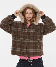 メンズのブルゾン（ブラウン/茶色系・ショート丈）ファッション通販