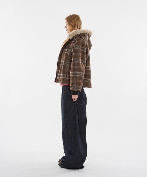 新色登場】DRAW CODE DOUBLE ZIP ARTIFICIAL 2WAY HOOD BLOUSON