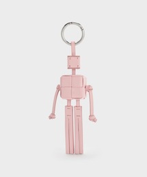 CHARLES & KEITH(チャールズ & キース)のIvette イヴェット ウーブンロボットバッグチャーム(キーケース/キーアクセサリー)