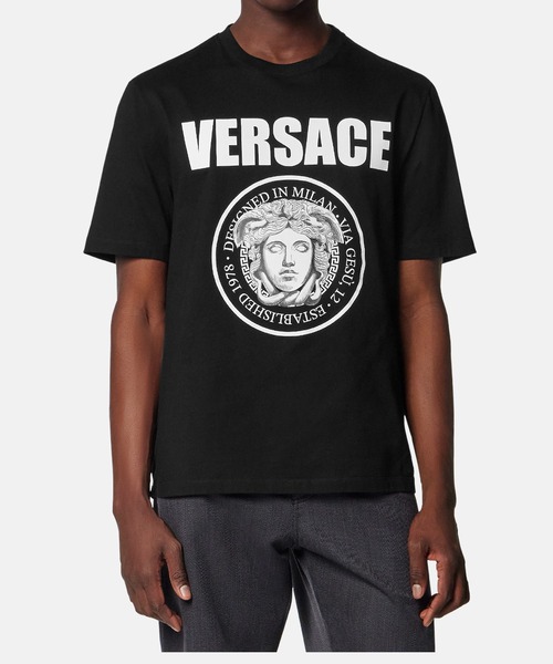 Tシャツ メドゥーサ ロック（Tシャツ/カットソー）｜VERSACE