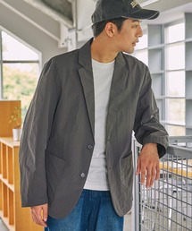 THE CRAFT CREW PRODUCTS(ザクラフトクループロダクツ)の【セットアップ対応】マルチファンクショナル ナイロン テーラードジャケット / 撥水・防風・ウォッシャブル【THE CRAFT CREW PRODUCTS】(テーラードジャケット)