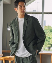 クロ　DOUDOU ブラウン テーラードジャケット 未使用 DOUDOU｜【WEB限定】リネンライクテーラードジャケット