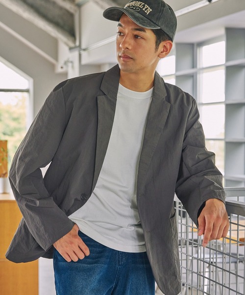 セットアップ対応】マルチファンクショナル ナイロン テーラード