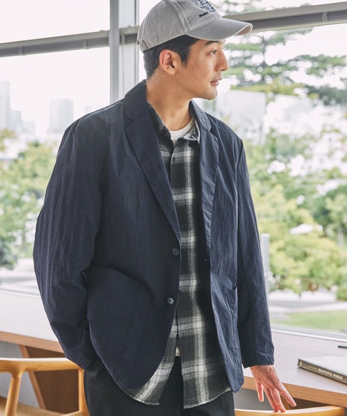 セットアップ対応】マルチファンクショナル ナイロン テーラード