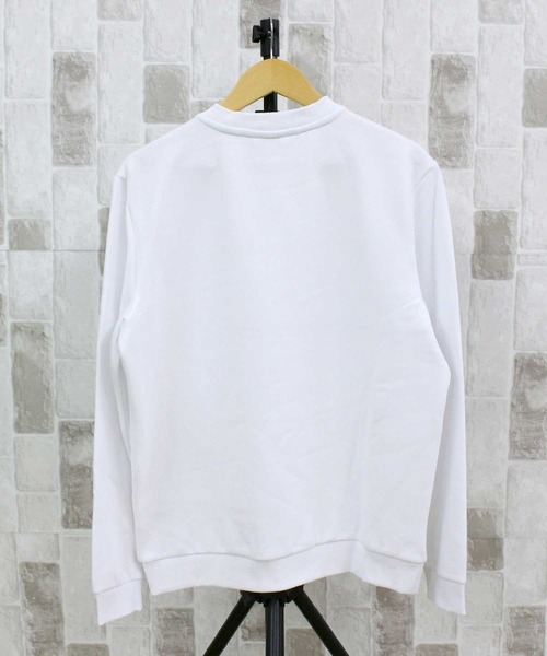 Calvin Klein(カルバン・クライン)の「CK アイコニック ロゴ パイピング クルーネック スウェットシャツ(スウェット・メンズ・グレー/ブラック/ホワイト・M/L/XL)」の5枚目の写真