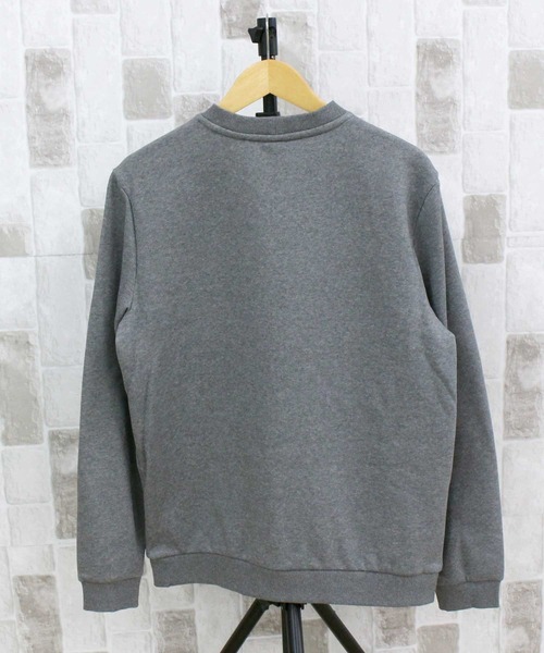 Calvin Klein(カルバン・クライン)の「CK アイコニック ロゴ パイピング クルーネック スウェットシャツ(スウェット・メンズ・グレー/ブラック/ホワイト・M/L/XL)」の9枚目の写真