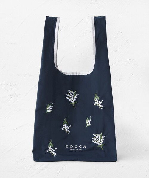 TOCCA(トッカ)の「BOUQUET DE REVE ECO BAG エコバッグ(エコバッグ/サブバッグ・レディース・ベージュ系/ネイビー系/ブラック系・F)」の19枚目の写真