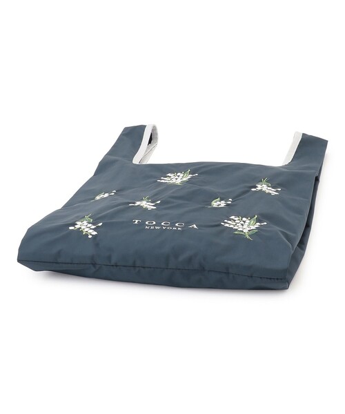 TOCCA(トッカ)の「BOUQUET DE REVE ECO BAG エコバッグ(エコバッグ/サブバッグ・レディース・ベージュ系/ネイビー系/ブラック系・F)」の5枚目の写真