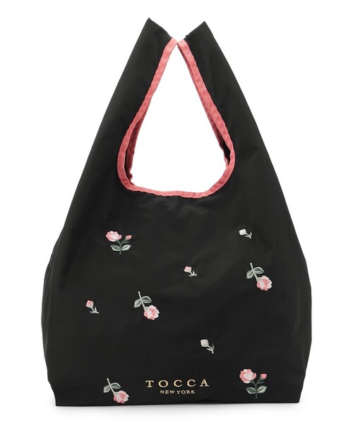 TOCCA(トッカ)の「BOUQUET DE REVE ECO BAG エコバッグ(エコバッグ/サブバッグ・レディース・ベージュ系/ネイビー系/ブラック系・F)」の9枚目の写真