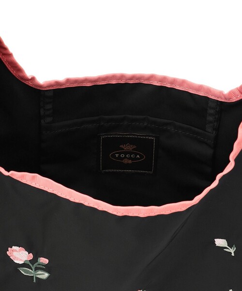 TOCCA(トッカ)の「BOUQUET DE REVE ECO BAG エコバッグ(エコバッグ/サブバッグ・レディース・ベージュ系/ネイビー系/ブラック系・F)」の10枚目の写真